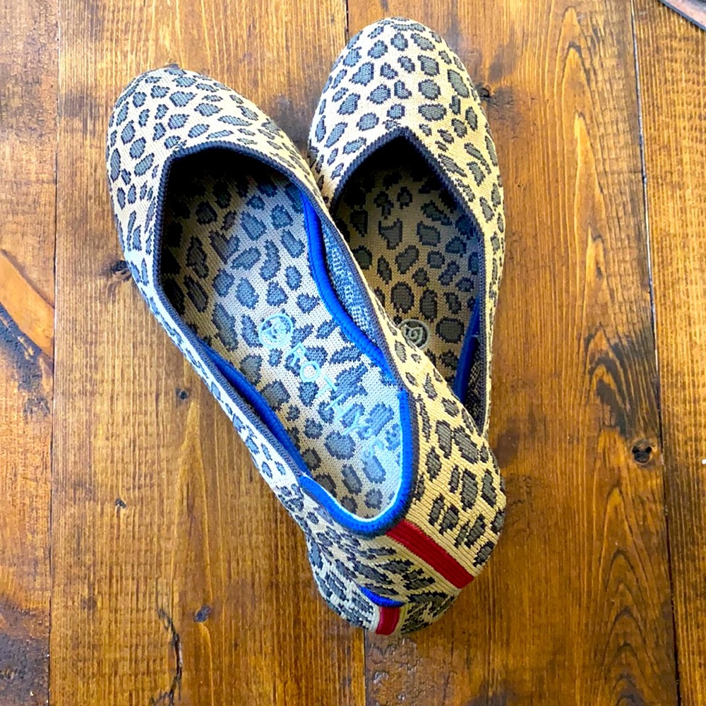 Leopard rothys- the flat